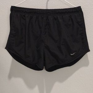 Nike Black Athletic Shorts Lightweight Breathable